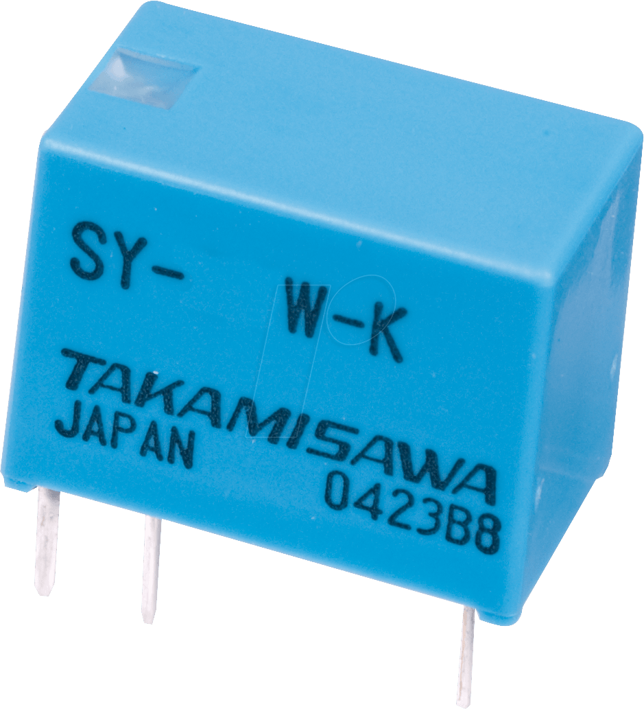 SY 12W K - Subminiatur-Relais SY 12 VDC, 1 Wechsler 1A