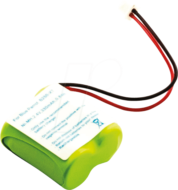 AKKU 30089 - Ersatzakku, Blue Parrot B250-XT, NiMh, 330 mAh