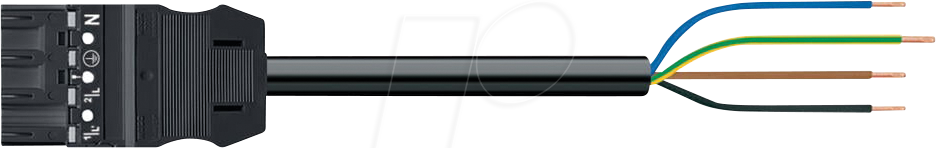 WAGO 771-9426-1 - WINSTA® MIDI Verbindungsleitung, 4-pol, 1m