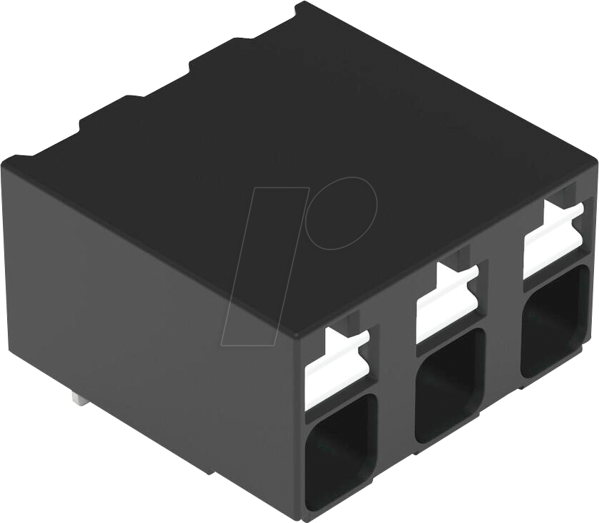 Thumbnail - WAGO 2086-3223 - THR-Leiterplattenklemme, Drücker, 1,5 mm², 3-polig
