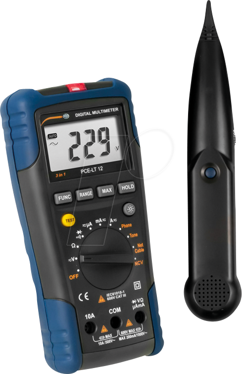 PCE LT 12 - Digital Multimeter PCE-LT 12