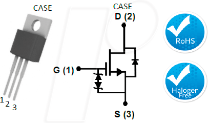 UJ3C065030T3S - SiC-Kaskode-FET, 650V 85A Rdson 0,027R , TO-220-3L