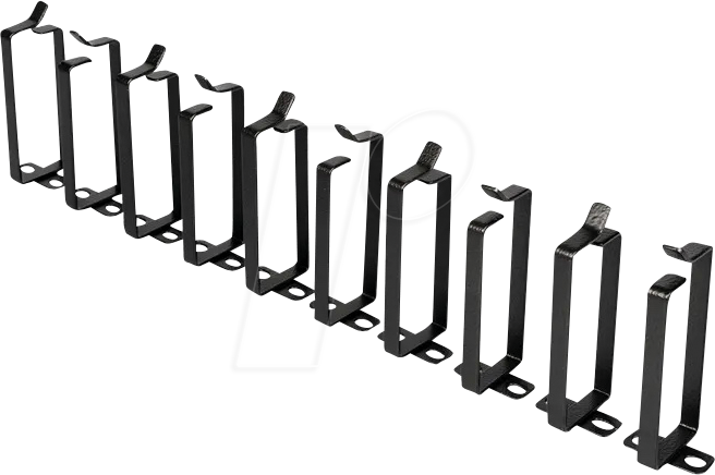 Thumbnail - ROLINE 26210265 - Kabelführungsbügel, 10 Stück, schwarz