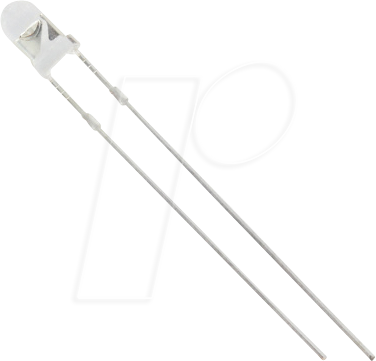 3004G6C-CSA-S - LED, 3mm, bedrahtet, grün, 1500 mcd, 25°