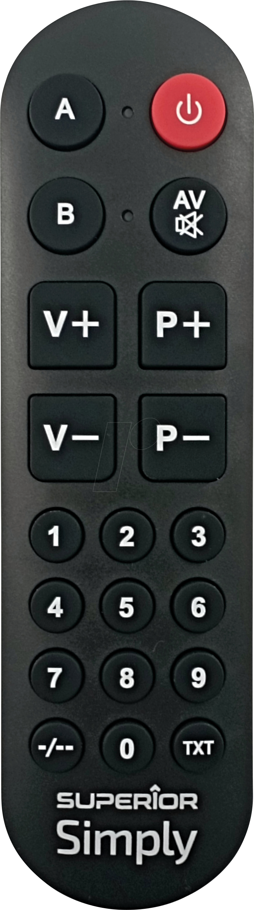 SUPER SIMPLY NUM - Superior Simply Zahlenfeld - Universalfernbedienung