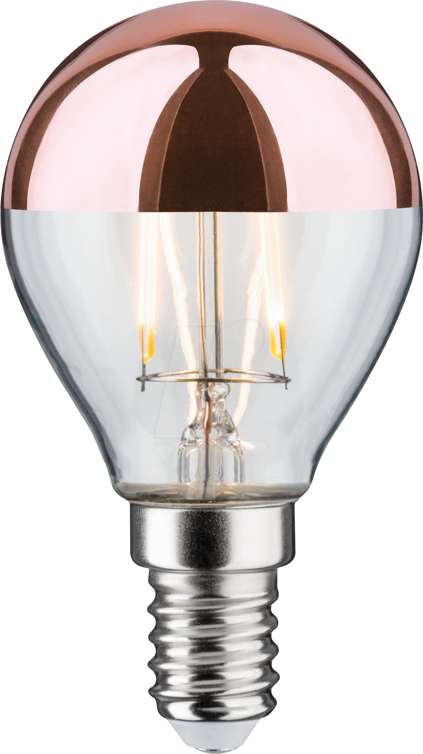 PLM 28665 - LED-Lampe Modern Classic E14, 2,6 W, 220 lm, 2700 K, Kopfspiegel