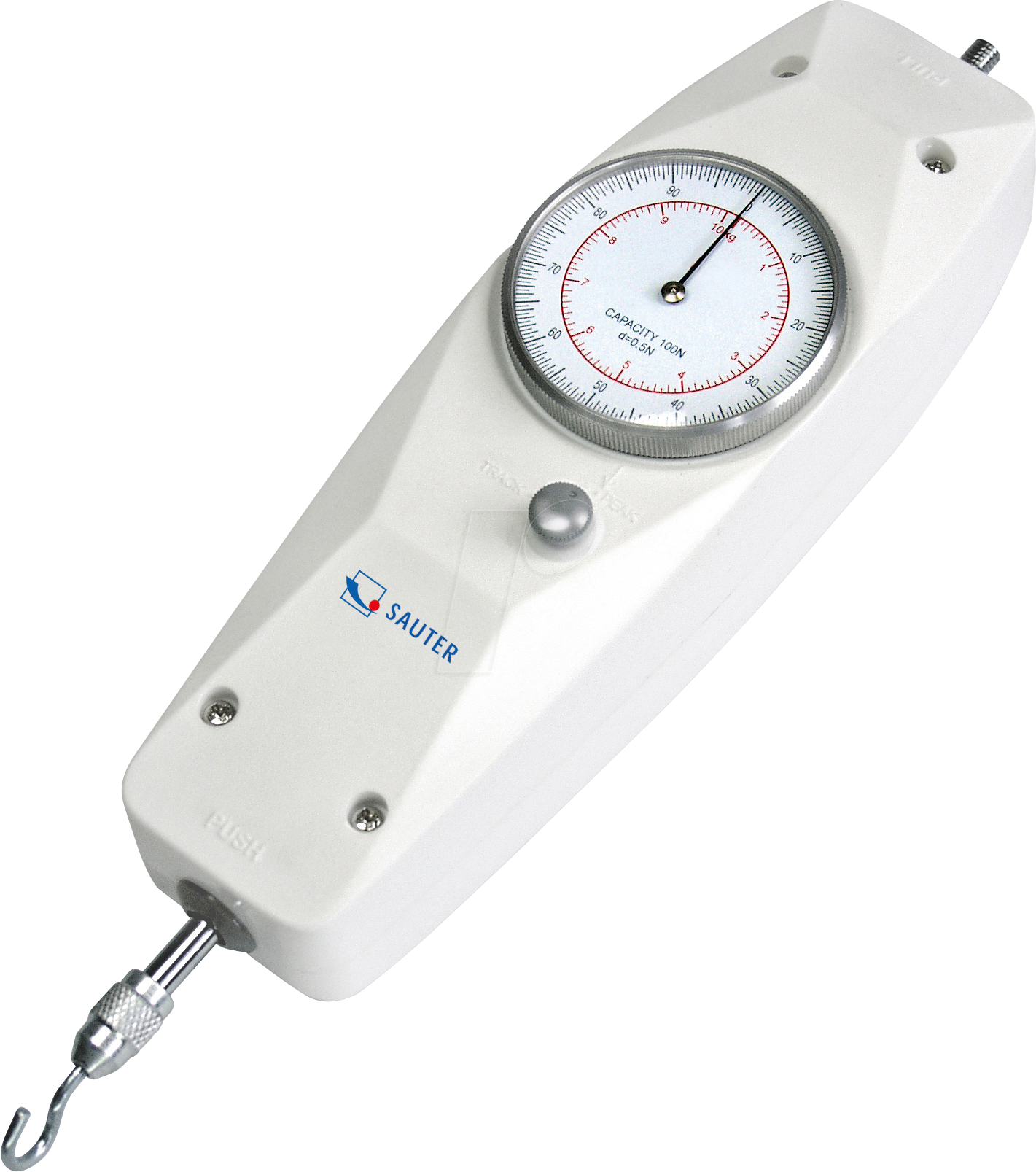 KS FA 500 - Mechanisches Kraftmessgerät FA 500, Max 500 N, Ablesbarkeit 2,5