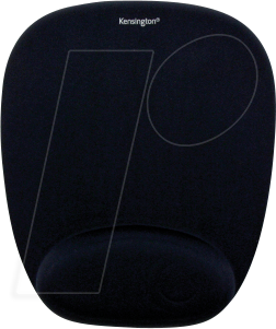 KENS 62384 - Mauspad mit Handgelenkauflage, schwarz