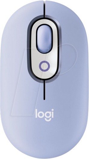 LOGITECH POPMLI - Maus (Mouse), Bluetooth, POP Mouse, lila