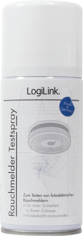 LOGILINK RP0011 - Prüf-Spray für optische/fotoelektronische Rauchmelder