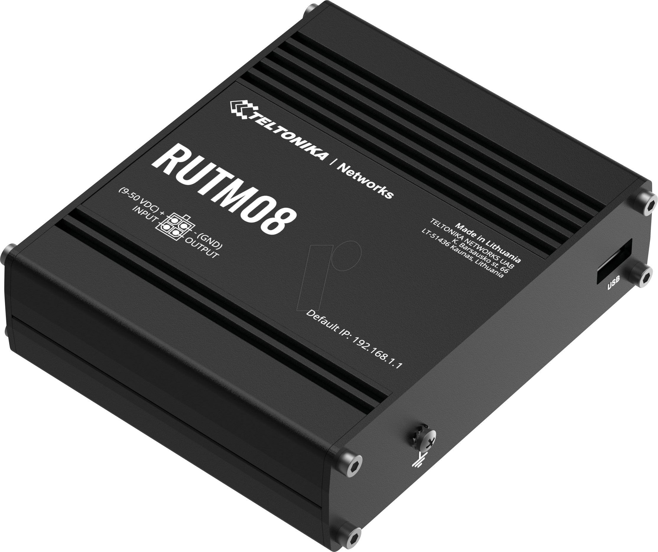 Thumbnail - TELTONIKA RUTM08 - Industrial Router, 5-Port, Gigabit Ethernet