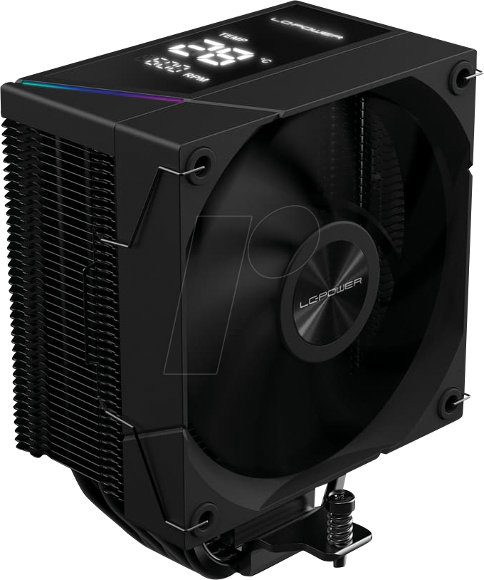 LC-CC-120-DB6 - LC Power LC-CC-120-DB6, DIGI CPU-Kühler mit Display