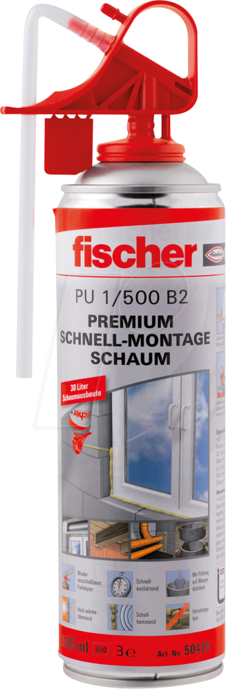 FD 050426 - Premium Schnellmontage Schaum PU 500, 500 ml