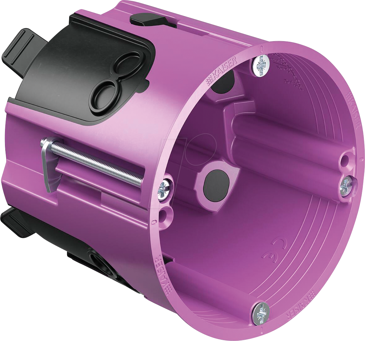 KAISER 9280-22 - Geräte-Anschlussdose O-range ECON® Data, luftdicht, Tiefe 74 mm