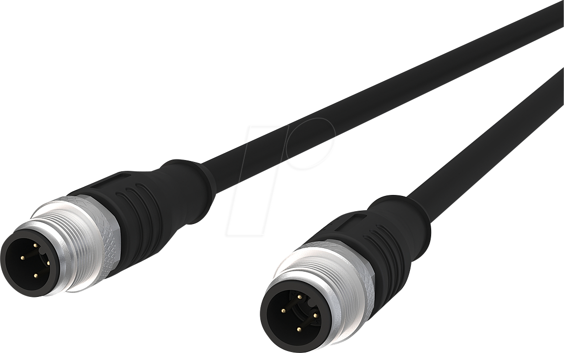 MC 142MFA11020 - Sensorleitung, M12, 4 pol, St > St, 2 m