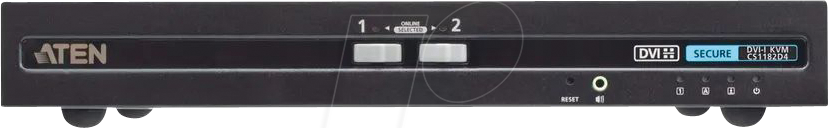 ATEN CS1182D4 - 2-Port Secure KVM Switch, USB, DVI