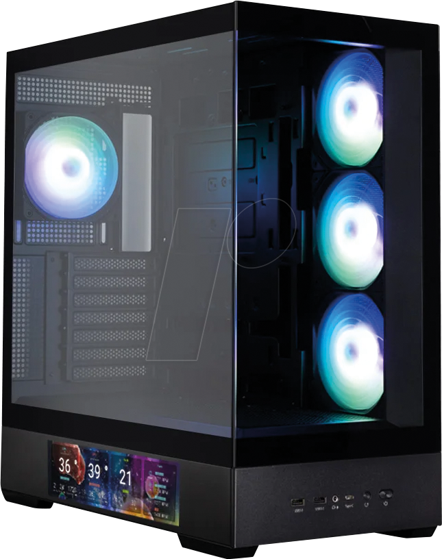 ZLM 50576 - Zalman P40 DS PC-Gehäuse, Midi-Tower