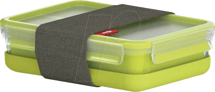 EMSA 518098 - EMSA Lunchbox CLIP & GO grün 1,2 l, 1 Set