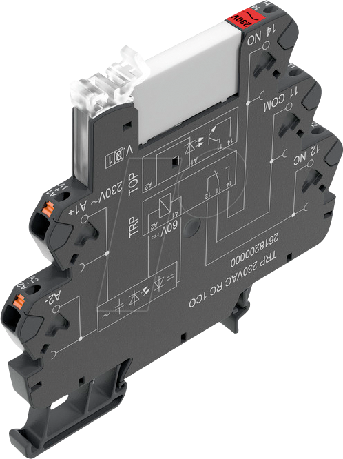 TRP 230VAC 1CO - Koppelrelais, 230 V AC, 6 A, 1 Wechsler