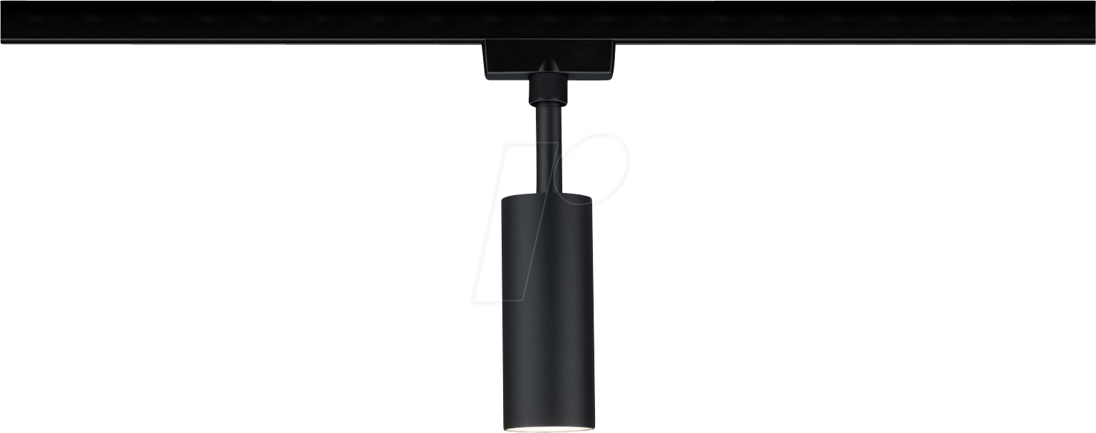 PLM 96917 - URail LED Schienenspot Tubo, 166 lm, 4,5 W, 3000 K, schwarz