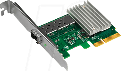 TRN TEG-10GECSFP - Netzwerkkarte, PCI Express x4, 10 Gigabit Ethernet, 1x SFP