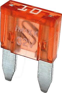 Thumbnail - IMAXX F7010 - KFZ-Sicherung, miniOTO, 10 A, rot