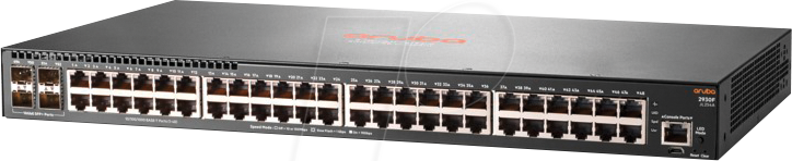 HP 2930F-48G+ - Switch, 52-Port, Gigabit Ethernet, SFP+