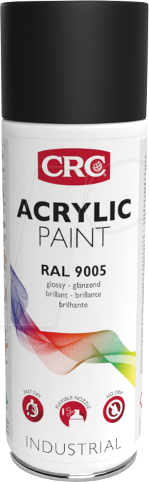 KONTAKT 31062-AA - ACRYLIC PAINT 9005 Tiefschwarz Seidenmatt