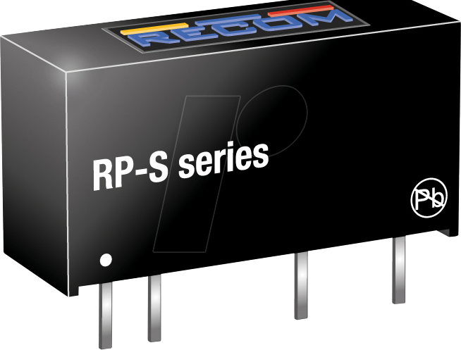 RP-0515S - DC/DC-Wandler RP, 5 Vin, Single, 15 Vout, 66 mA, SIP7