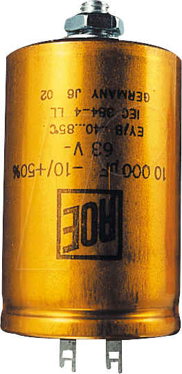 Thumbnail - 4.700/40M8 - Becher-Elko, radial, 4,7 mF, 40 V, 105°C, 30%