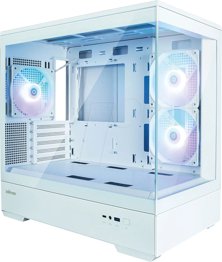 Thumbnail - ZLM 50132 - Zalman P30 V2 PC-Gehäuse Tempered Glass, mATX