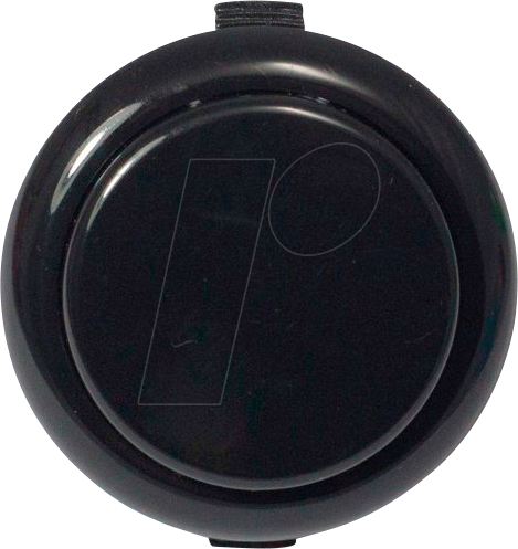 KUB ARC-BT-SW - Arcade Knopf Schwarz