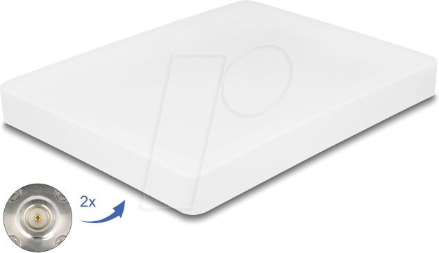 DELOCK 90705 - Antenne, direktional, Mastmontage, outdoor, weiß