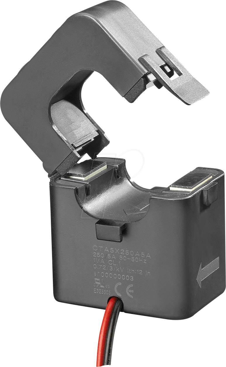 CTA5X250A5A - Kabelumbau-Stromwandler CTA, Klappkern, 250 A/5 A