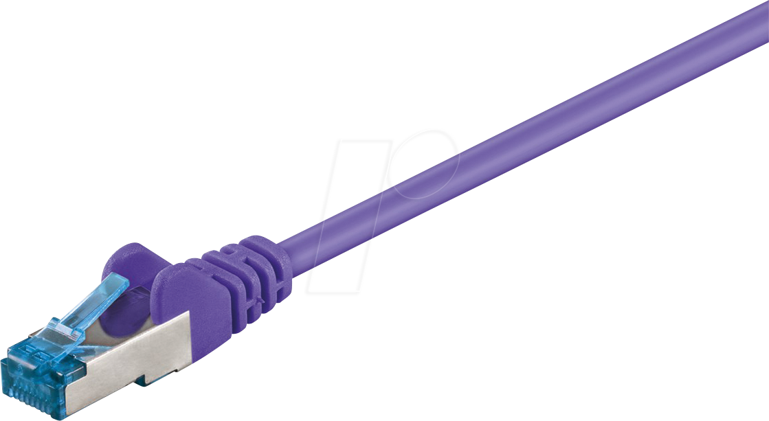 GOOBAY 94156 - Cat.6a S/FTP PiMF Patchkabel, CU, violett, 15 m