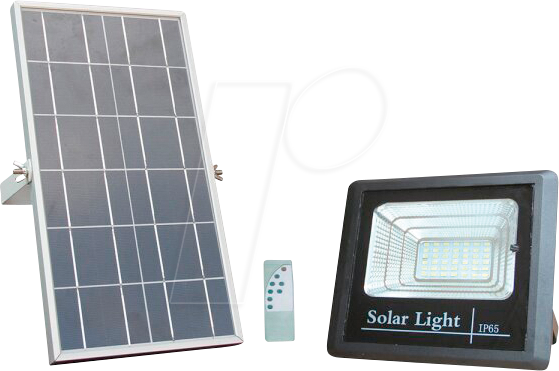 OPT FL5460 - LED-Solarleuchte, Strahler, 12 W, 500 lm, 6000K