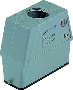 HAN 19200160446 - Tüllengehäuse, Baugröße 16 A, gerade