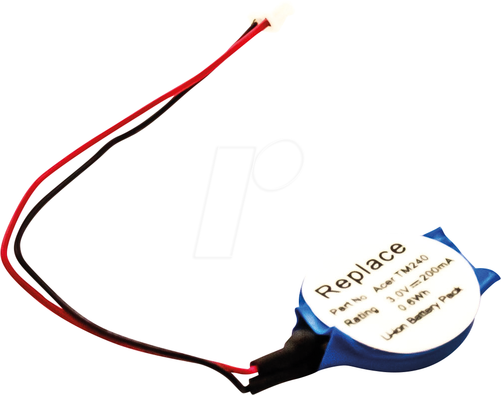 AKKU 21062 - CMOS-Batterie für Acer, Li-Ion, 200 mAh