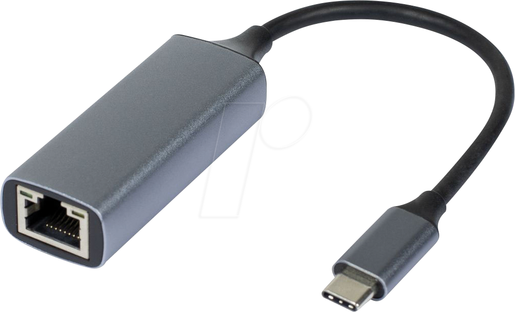 ALLNET NC1GPDUSC - Netzwerkkarte, USB Typ C, Gigabit Ethernet, 1x RJ45