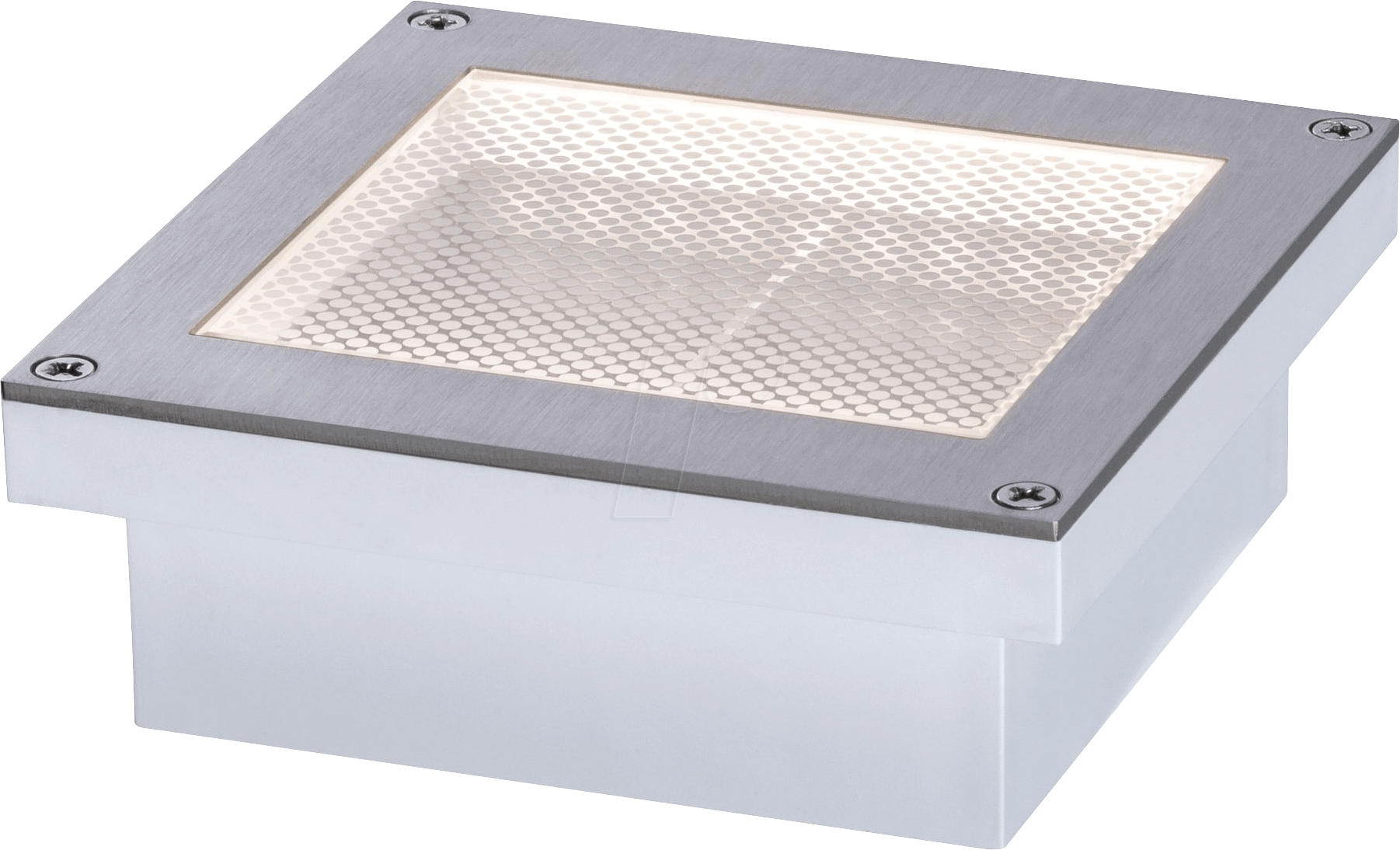 PLM 94238 - LED-Solarleuchte, Bodeneinbauleuchte, silber, IP67