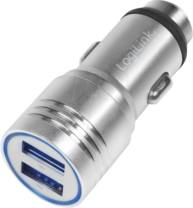 LOGILINK PA0228 - USB-Ladegerät, 5 V, 2,1 A, Kfz