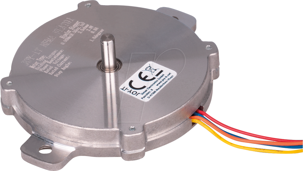 Thumbnail - NEMA-FLAT01 - Schrittmotor, NEMA FLAT01, 1,8 °,0,8 A, 2,8 V