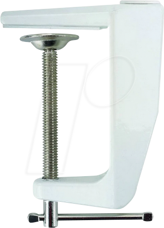 LUMENO 6171WS - Tischklemme, für Lupenleuchten, weiß