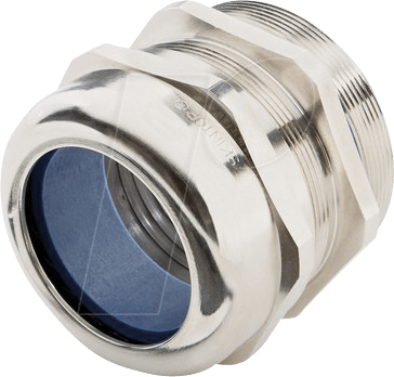Thumbnail - LAPP 53113560 - Kabelverschraubung, M 50 x 1,5, Ø 19 - 28 mm, silber, IP68