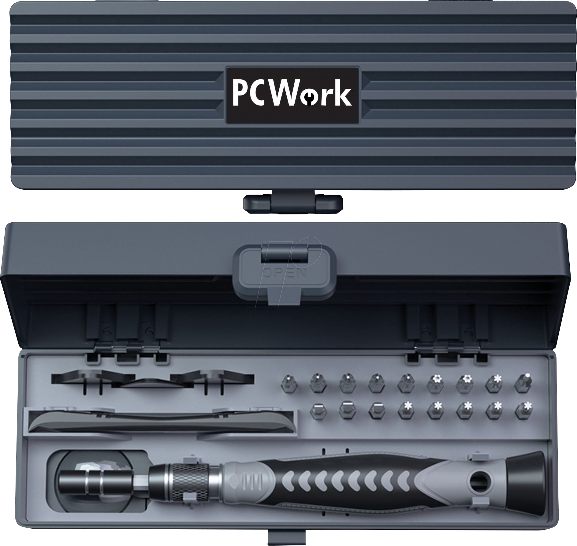 PCW 08H - Bit-Satz, 25-teilig gemischt, Präzisionsschraubendreher