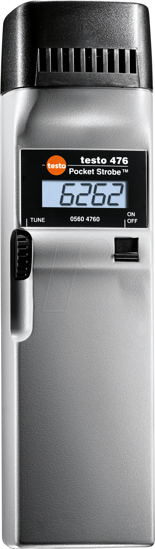 TESTO 0563 4760 - LED-Stroboskop zur Drehzahlmessung testo 476, 30 - 12500 U/min