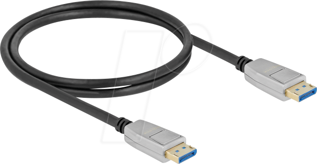 DELOCK 80265 - DisplayPort 2.0 Kabel Stecker zu Stecker, 10K 60 Hz, 1 m