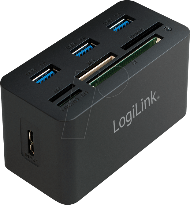 LOGILINK CR0042 - Card Reader, extern, USB 3.0, All-in-1