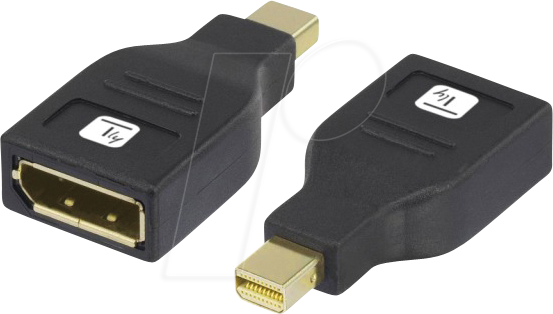 IADAP-DP-MDP2 - DisplayPort Adapter, DP Buchse auf Mini-DP Stecker