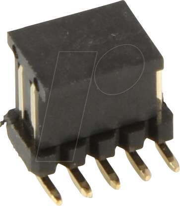 Thumbnail - W+P 46-7072-010 - SMT-Stiftleiste RM 1,27mm, stehend, 2 reihig, 10-polig